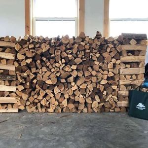 Leña de madera dura Brennholz Haya Roble Leña 33cm Leña seca al horno para estufas de barbacoa Chimenea - Product Image 5