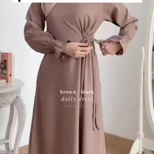 Casual Elegant Modest Hand Embroidered XXL Rayon <b>Abayas</b> <b>for</b> <b>Women</b> Buttoned Kimono Muslim Cloak - Product Image 2