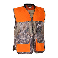 Gilet de chasse d'hiver haute qualité pour l'extérieur, respirant, léger, en softshell, taille ajustable, personnalisable