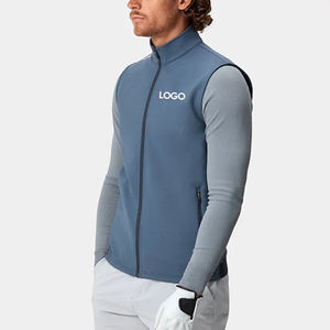 Gilet léger Softshell pour hommes Veste coupe-vent sans manches d'hiver pour les voyages et la course à pied Veste mince très vendue - Product Image 2