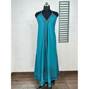 <b>Boho</b> Chic Organic Jute Magic Dress Lightweight Sustainable Fashion for All Occasions Eco-Friendly Holiday Wear - Product Image 1