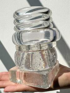 Brazaletes de resina dura Accesorios Joyería Redonda Venta al por mayor Brazaletes de resina de moda en forma vintage baratos - Product Image 3