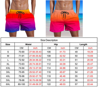 Short de bain pour homme, style urbain, couleur unie, taille élastique, séchage rapide, écologique, pour la plage et le surf