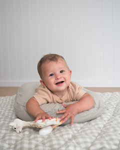 <span class=keywords><strong>Cojín</strong></span> de lino supersuave de fábrica HSC, tumbona para asiento de suelo de bebé, tumbona con funda de <span class=keywords><strong>cojín</strong></span> cómoda, sábanas para tumbona de bebé, juego de cama - Product Image 6