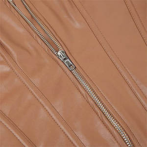 Dernier modèle de corset en cuir quantité minimale de commande bas modèle Service OEM Offre Spéciale Corset en cuir sans manches à prix abordable pour vente en ligne - Product Image 5