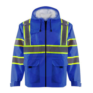 Veste de sécurité imperméable en stock Veste de sécurité à capuche légère Veste de sécurité de qualité - Product Image 1