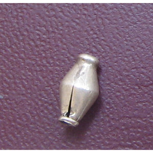 ลูกปัดโลหะเงินเปล่าสำหรับเครื่องประดับหลากหลายประเภท - Product Image 1