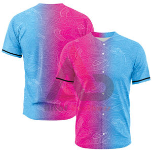 Maillot de baseball personnalisé de haute qualité à séchage rapide avec impression par sublimation, respirant, antibactérien, unisexe, fabriqué au Pakistan, OEM personnalisé - Product Image 5