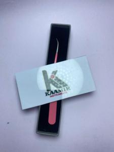 Top Quality Hot Selling Professional Anti-Static Fiber Tip <b>Strong</b> Curved Eyelash Extension Tweezers Set With <b>Box</b> - Product Image 4