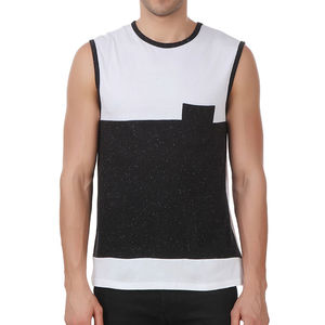 Camisetas sin mangas de gimnasio para hombre más vendidas, ropa de entrenamiento informal hecha de tela de punto transpirable al por mayor para culturismo - Product Image 1