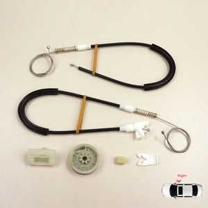 Kit de réparation de lève-vitre BWR297, porte droite pour Megane MK1 X64 DA0/1 Coupé 1996-2003 2/3 portes 7700834393 - Product Image 1