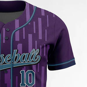 2024 nuevo estilo ropa deportiva uniforme de béisbol Jersey camisas y conjuntos de diseño personalizado uniforme de manga - Product Image 6