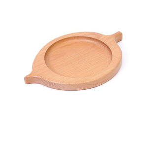 Placa de cargador de hojas de madera de alta calidad, decoración del hogar, juego de té y café, decoraciones de mesa para sala de Estar, comedor, bandeja para servir, Mesa - Product Image 4