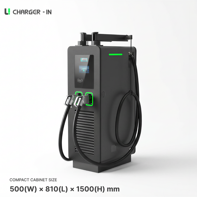 Solar Powered EV Charger with Battery Storage 60kW 120kW 150kW DC Fast Charging Station for Commercial Off-grid