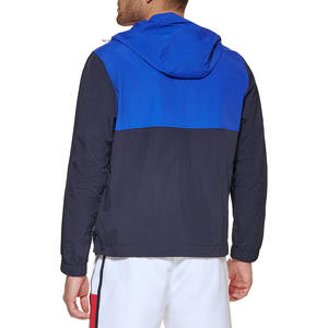 Chaqueta de Invierno para Hombre, Talla Grande, con Logotipo Personalizado OEM, Transpirable, Impermeable, de Lana, Cortavientos, con Cremallera, Informal, de Punto, para Exteriores - Product Image 3