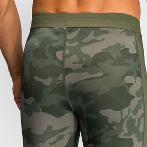 Pantalones de yoga para hombre superventas con cintura elástica Leggings de sublimación personalizados Material de LICRA de alta demanda Tipo de patrón sólido - Product Image 4