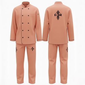 Uniforme de Hotel para Hombre de Poliéster/Algodón, Ajuste Regular, Manga Larga, Color Sólido, Impresión Digital de Alta Calidad 2026 por RIVIAN ATLANTIC - Product Image 1