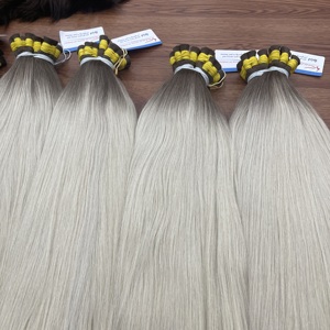 Extensiones de Cabello Natural Virgen Vietnamita 100% Teñido de Alta Calidad, Cabello Liso a Granel, Todos los Colores >=60% Cabello Más Largo, Cabello Thanh - Product Image 6