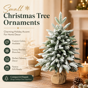<span class=keywords><strong>Di</strong></span> alta qualità <span class=keywords><strong>piccolo</strong></span> albero <span class=keywords><strong>di</strong></span> <span class=keywords><strong>natale</strong></span> ornamenti <span class=keywords><strong>di</strong></span> legno fondo Mini cedro floccato Look decorazioni natalizie per Navidad Natal Arbol - Product Image 3
