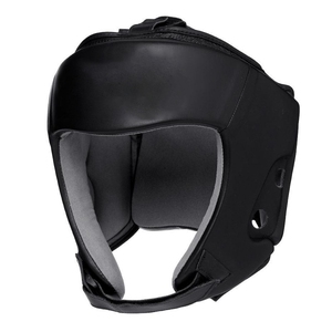 Shemax 2023 personnalisé en cuir PU casque de boxe protège-tête équipement d'entraînement de sécurité réglable de haute qualité pour MMA - Product Image 5