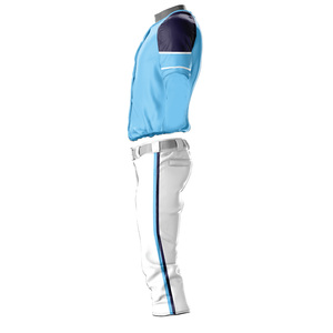 OEM Custom Slim Fit Men's <b>Baseball</b> Uniform Latest Design in Solid Color Reasonable Price Sportswear Sets - Product Image 6
