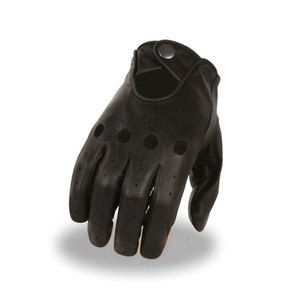 Gants de sécurité pour la conduite, longs doigts personnalisés OEM hommes gants en cuir - Product Image 5
