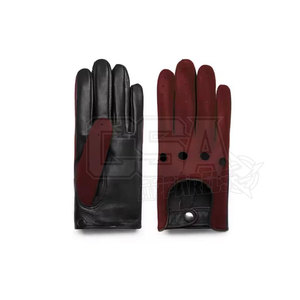 ถุงมือแต่งตัวทำจากหนังสีทึบถุงมือ2025ออกแบบได้ตามต้องการ - Product Image 2