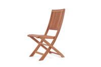 Ensemble de salle à manger rond en bois d'acacia royal Design moderne pour le jardin ou la terrasse Utilisation extérieure Meubles de restaurant durables