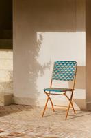 Chaise en bois avec marquage privé et finition vieillie, parfaite pour les chambres à coucher à thème antique, les salles à manger et les coins douillets