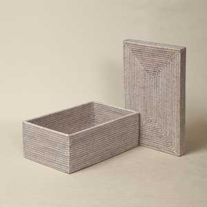 Best Selling Rattan Boxes for Kids Children Baby to Store Doll Toys Gift Packaging <b>Clothes</b> Organization Box - Product Image 1