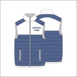 Gilet épais d'hiver avec capuche gilets et gilets pour hommes vente en gros - Product Image 5