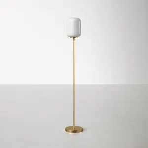 Lampe de sol personnalisée de haute qualité en métal enduit d'argent de haute qualité Offre Spéciale lampe de sol moderne à Led en usine d'éclairage - Product Image 4