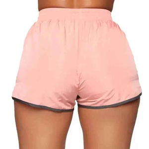 Alta calidad Lank Terry algodón Casual Booty pantalones cortos de gran tamaño gimnasio mujeres correr pantalones cortos verano Etiqueta Privada gimnasio pantalones cortos - Product Image 3