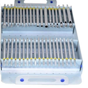 Caja de Almacenamiento de Instrumentos Quirúrgicos de Acero Inoxidable Ortopédico de Grado Quirúrgico, Autoclavable, Vacía, para Fragmentos Grandes - Product Image 2