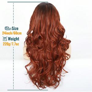 Pelucas de encaje <span class=keywords><strong>frontal</strong></span> transparente de 24 pulgadas / 61 cm, <span class=keywords><strong>peluca</strong></span> larga ondulada 13x6 <span class=keywords><strong>con</strong></span> cabello de bebé, adecuada para uso diario, resistente al calor - Product Image 4