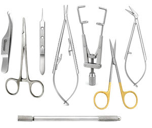 Juego de Instrumentos Microquirúrgicos Oftálmicos Premium CHAN TARA, Reutilizables, de Acero Inoxidable, Manuales, para Uso Hospitalario, con Certificación CE, para Ojos de Animales - Product Image 5