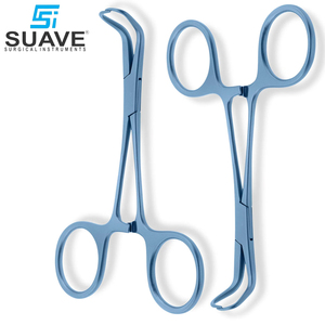 SUAVE SURGICAL INSTRUMENTS Prix de gros Pinces à serviettes manuelles en acier inoxydable Bon vendeur Impression de logo personnalisé - Product Image 5