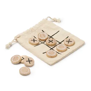 Gioco del Tris in Legno Personalizzato Villaga, Giocattoli Promozionali Personalizzabili - Product Image 1