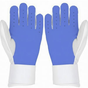 Guantes de Bateo de Béisbol KANDARI SPORTS de Calidad Profesional, Cuero Dividido Premium, Cierre de Gancho y Bucle Antideslizante, Diseño de Logotipo Personalizado - Product Image 2