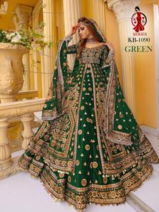 Designer Bridal Lehenga Choli avec une belle broderie pour les fêtes par l'exportateur en gros Fabzone - Product Image 5