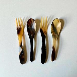 Cuchara de Cuerno de Buey y Búfalo Real, Cubertería Larga, Cuchara de Cuerno Natural para Servir, Utensilios de Cocina, Fiestas, Bodas - Product Image 2