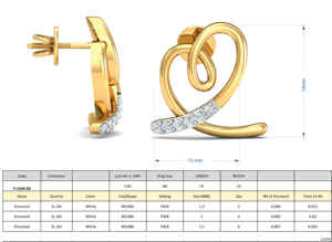 Nouveau produit Boucles d'oreilles à la mode en forme de cœur minimaliste et tendance Boucles d'oreilles géométriques d'amour pour femmes Bijoux de créateur simples pour femmes - Product Image 4