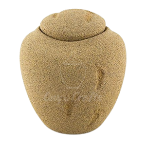 Urne funéraire biodégradable de style américain avec couvercle en forme d'étoile de mer, pot à sable pour inhumation aquatique, thème océanique, cendres de crémation, récipient écologique flottant - Product Image 2