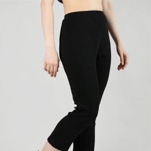 Pantalones de chándal cómodos para mujer Pantalones deportivos elásticos de cintura alta con bolsillos - Product Image 1