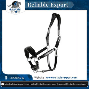 Meilleure vente australienne selle Style en cuir véritable cheval licou couture à la main pour la course - Product Image 2