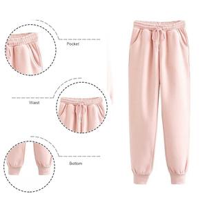 Sweat à capuche et pantalon de survêtement d'hiver deux pièces écologiques pour femmes pulls de jogging tenues de costume de sport - Product Image 6