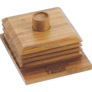 Dessous de verre en bois design de qualité supérieure pour table de mariage Dessous de verre en bois décoratif pour boissons à un prix abordable - Product Image 6