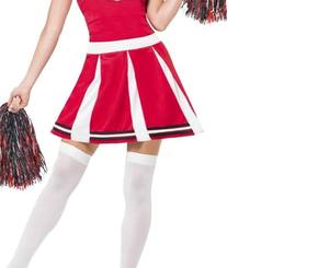 ยูนิฟอร์มเชียร์ลีดเดอร์ของผู้หญิงวัสดุระบายอากาศได้ดีพิมพ์ซับลิเมชั่นสำหรับผู้หญิงขนาดผู้ใหญ่ - Product Image 2