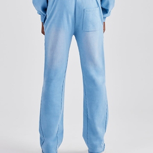 Survêtement décontracté pour hommes, respirant et surdimensionné, ensemble à capuche grande taille avec logo personnalisé, survêtements 100% coton à bas prix - Product Image 6