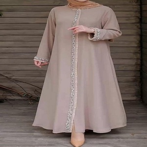 ข้อเสนอที่ดีที่สุดการออกแบบแฟนซี Abaya Kaftan ชุดในทุกขนาดที่มีอยู่สำหรับผู้หญิงมุสลิมสวมใส่ใช้ชุดราคาต่ำ - Product Image 4